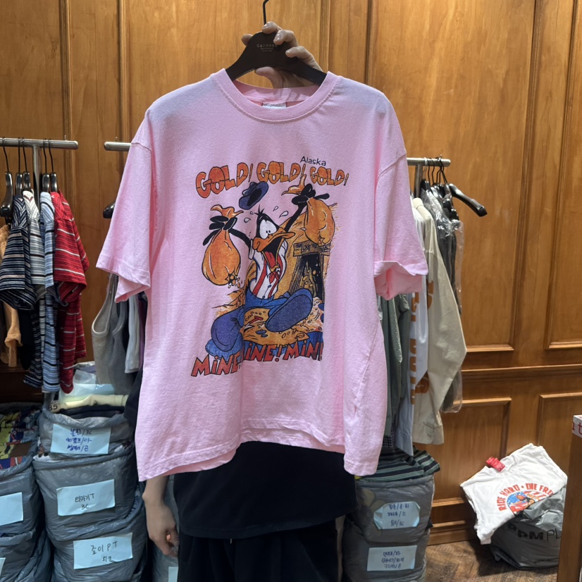 GARMENT-P東大門實拍女裝新款熱賣人氣休閑25春夏時尚推薦T恤GARMENTT恤圖色2