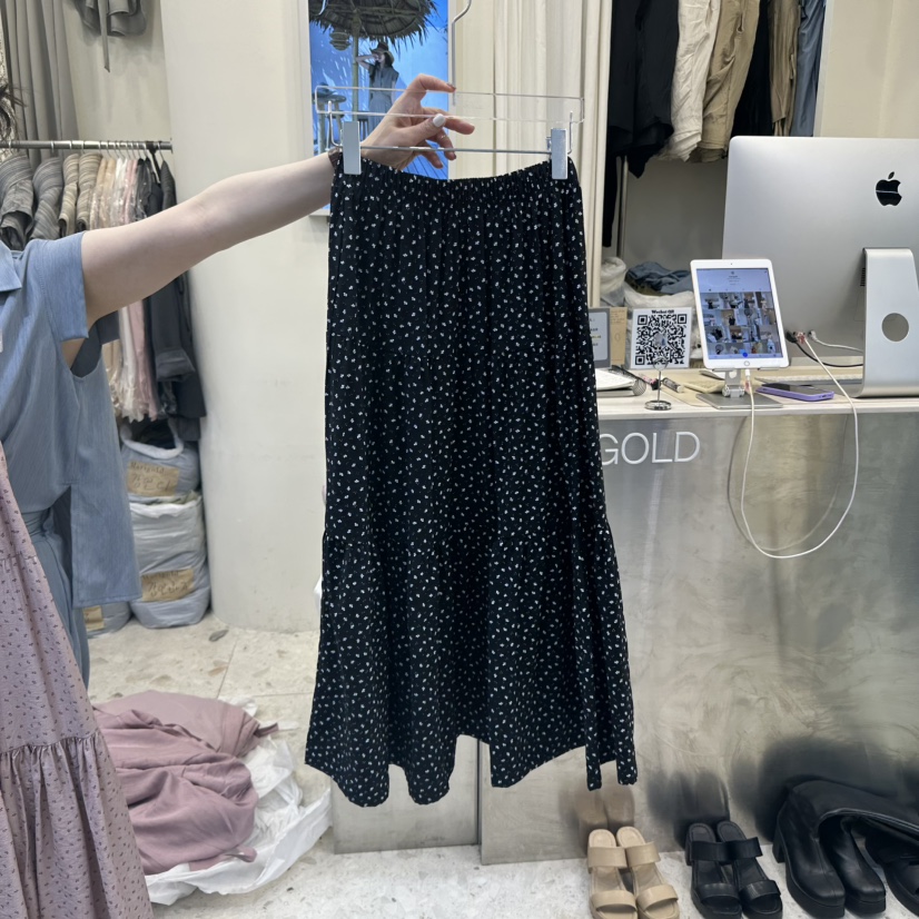 MARIGOLD東大門實拍女士新品時尚休閑真品職業熱賣25春夏長裙MARIGOLD長裙圖色2