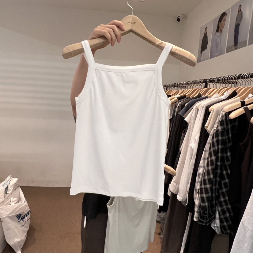OBJECT東大門直郵女士新品熱賣休閑人氣職業推薦25春夏吊帶背心OBJECT吊帶/背心圖色1