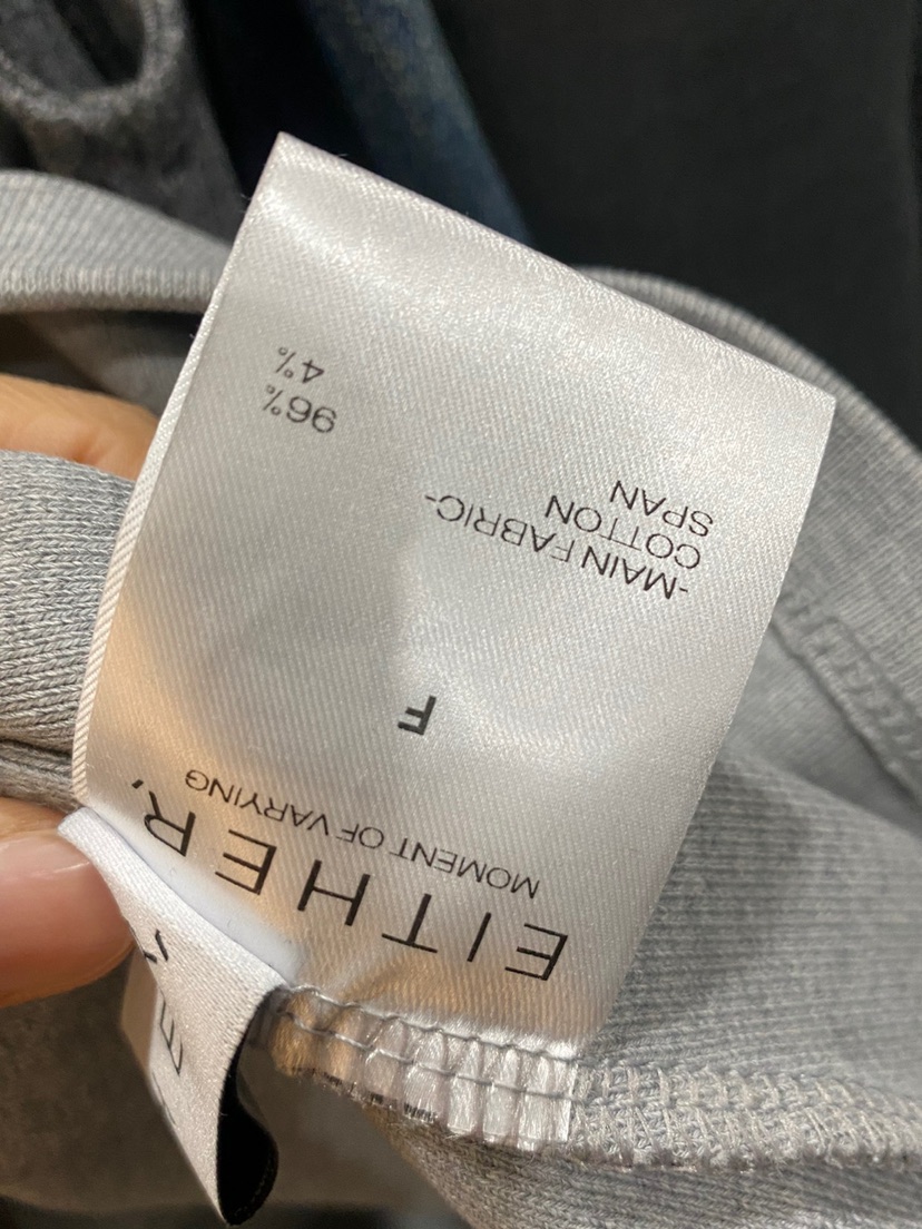 EITHER東大門直郵女裝新款熱賣職業時尚真品25春夏吊帶背心羅紋EITHER吊帶/背心