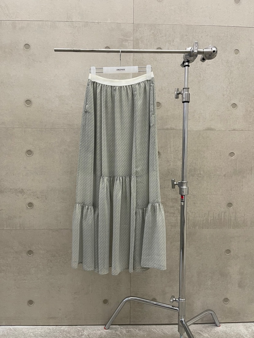 ATMOSPHERE東大門實拍女士新品人氣25春夏推薦休閑真品長裙ATMOSPHERE/BLING長裙圖色1