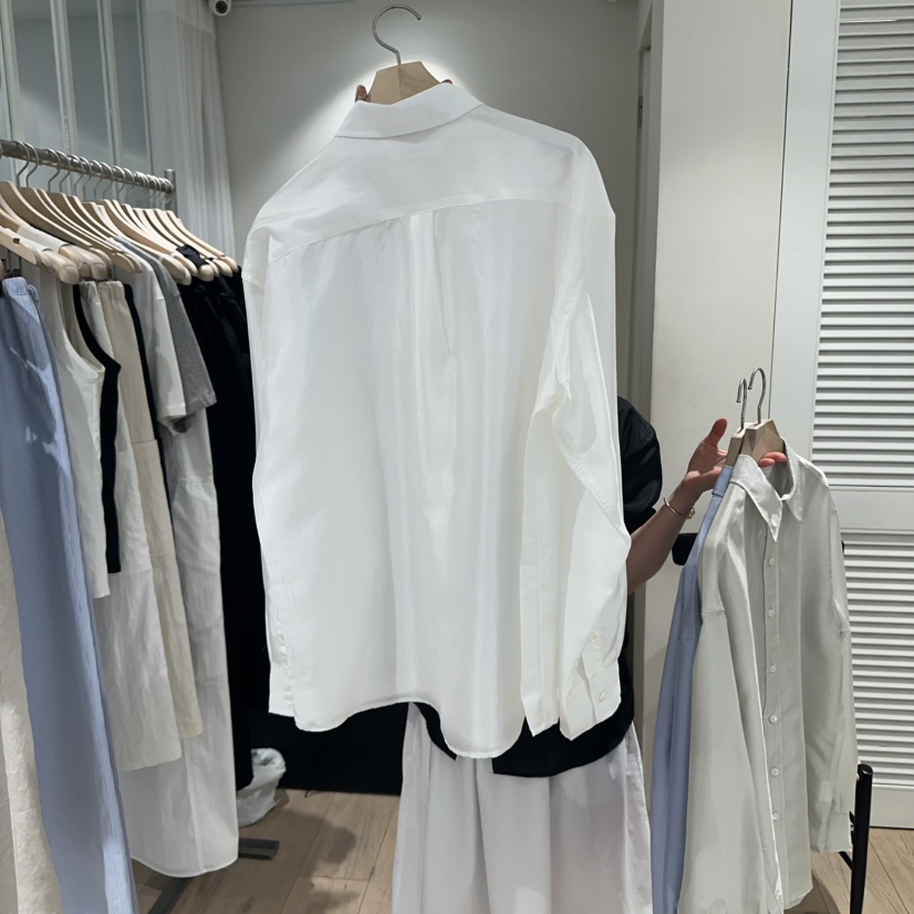 MONIQUE韓國代購女士新款真品休閑25春夏時尚推薦襯衫蕾絲衫MONIQUE襯衫/蕾絲衫