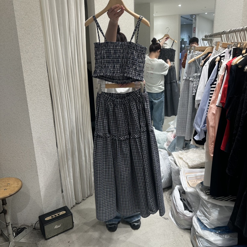 SSEMIENNE韓國直郵女裝新品時尚推薦職業熱賣真品套裝兩件套SSEMIENNE套裝