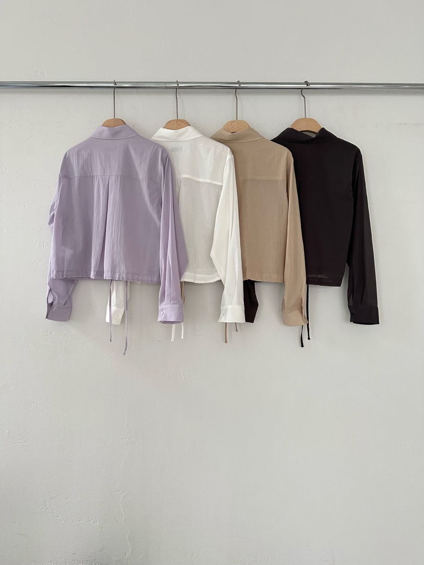 2ND GATE東大門代購女裝新品熱賣推薦職業襯衫蕾絲衫亞麻布2ND GATE襯衫/蕾絲衫