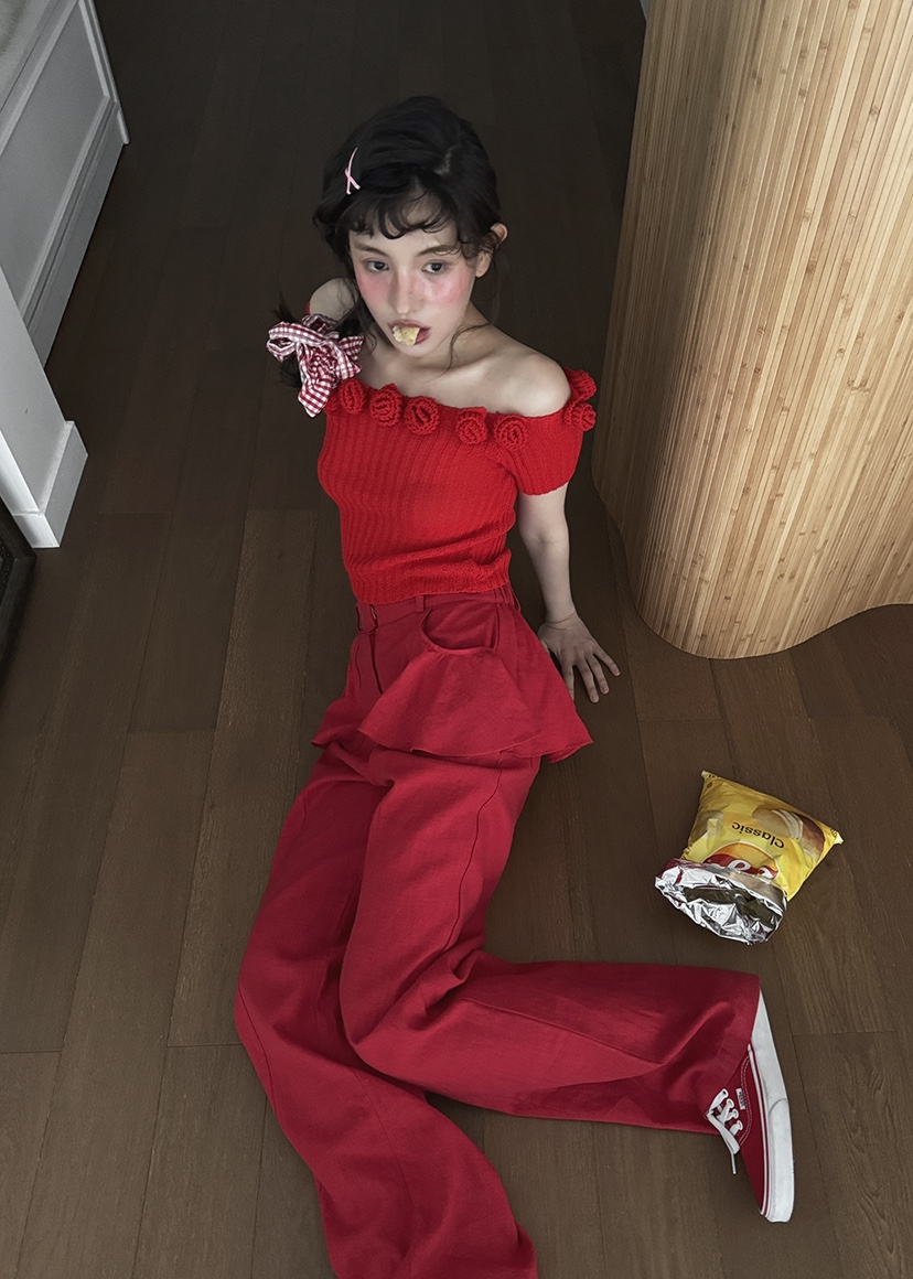 CLODE東大門實拍女士新款休閑熱賣25春夏時尚職業推薦裙褲亞麻CLODE裙褲