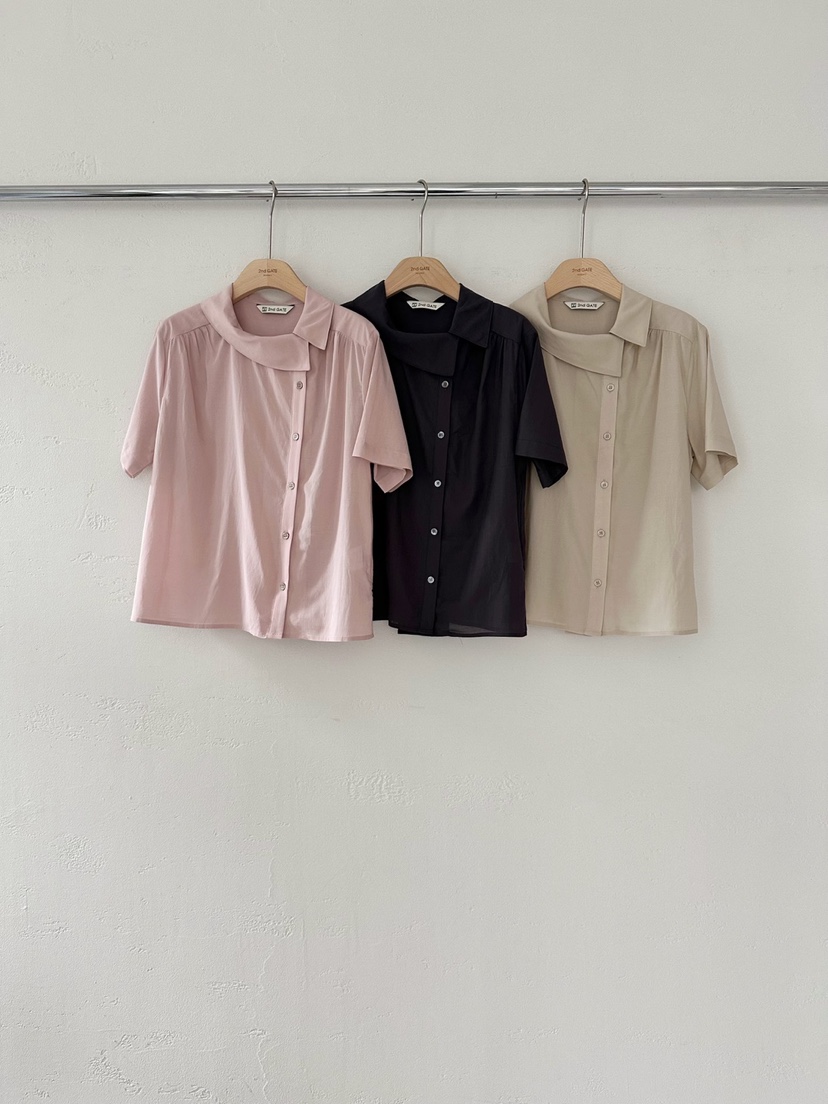 2ND GATE韓國代購女裝新品休閑25春夏推薦職業熱賣襯衫蕾絲衫2ND GATE襯衫/蕾絲衫