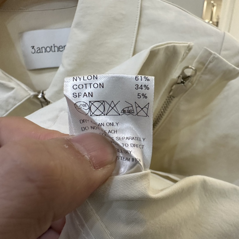 3 ANOTHER韓國代購女士新品25春夏時尚職業推薦真品夾克拉鏈3 ANOTHER夾克