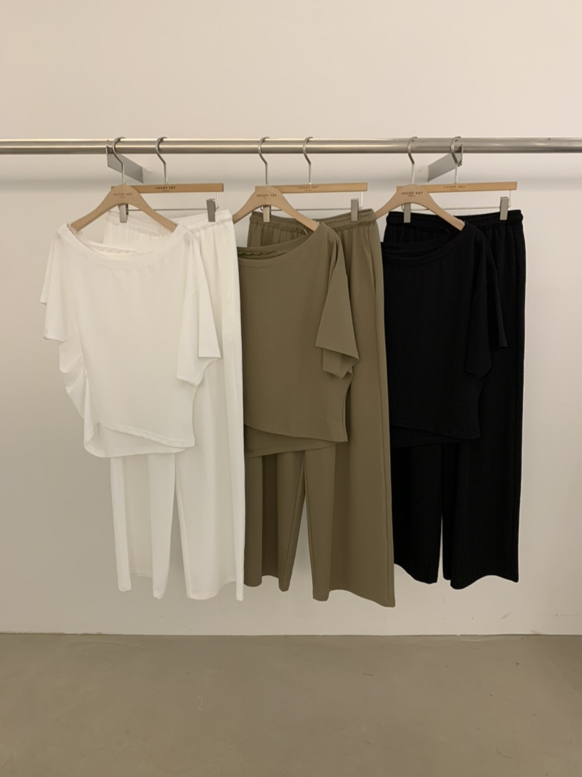 UNDER KEY東大門實拍女裝新品推薦真品人氣休閑時尚套裝蕾絲UNDER KEY套裝