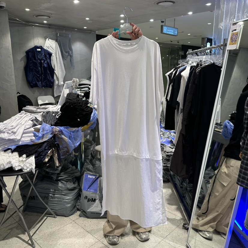 HERTZ-P韓國代購女士新品25春夏人氣真品熱賣職業連衣裙長款HERTZ-P連衣裙圖色1