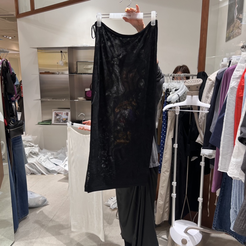 TEMPTING東大門代購女士新款時尚人氣25春夏熱賣半身裙中短裙TEMPTING半身裙/中短裙圖色2