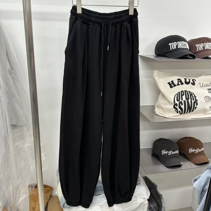 TOPDRESSING東大門代購女士新款25春夏人氣真品推薦休閑褲復古TOPDRESSING休閑褲圖色3