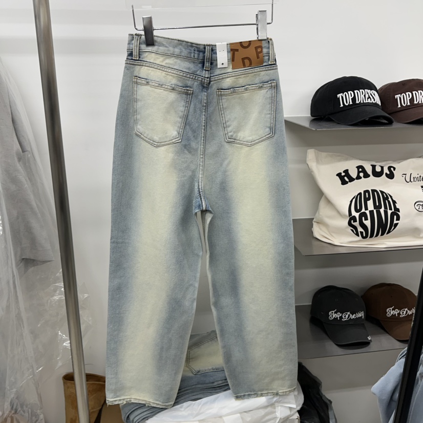 TOPDRESSING東大門直郵女士新品職業時尚推薦人氣真品牛仔褲TOPDRESSING牛仔褲