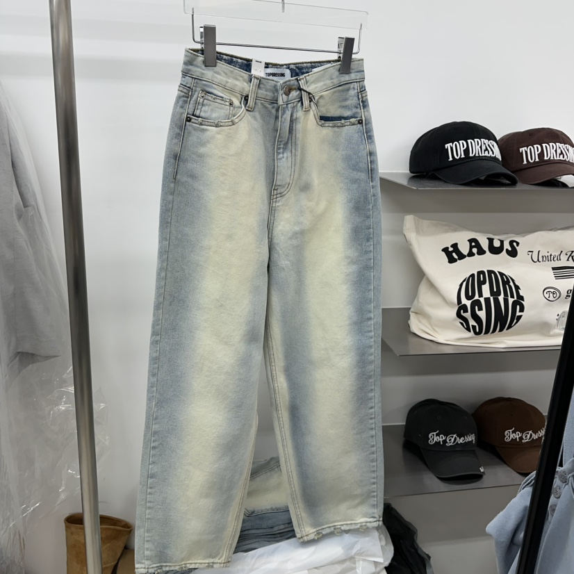 TOPDRESSING東大門直郵女士新品職業時尚推薦人氣真品牛仔褲TOPDRESSING牛仔褲