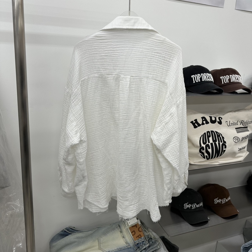 TOPDRESSING韓國代購女士新款熱賣真品時尚25春夏襯衫蕾絲衫TOPDRESSING襯衫/蕾絲衫