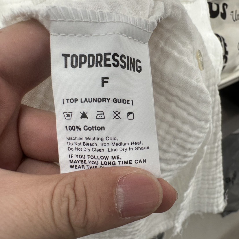 TOPDRESSING韓國代購女士新款熱賣真品時尚25春夏襯衫蕾絲衫TOPDRESSING襯衫/蕾絲衫