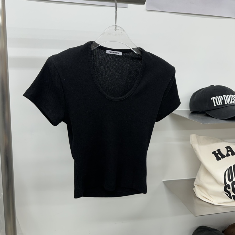 TOPDRESSING東大門直郵女士新品休閑人氣職業推薦時尚25春夏T恤TOPDRESSINGT恤圖色3