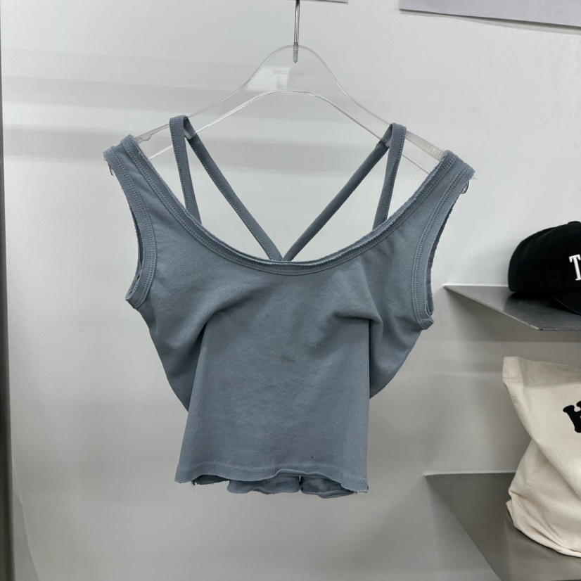 TOPDRESSING韓國直郵女裝新款25春夏休閑真品推薦熱賣吊帶背心TOPDRESSING吊帶/背心
