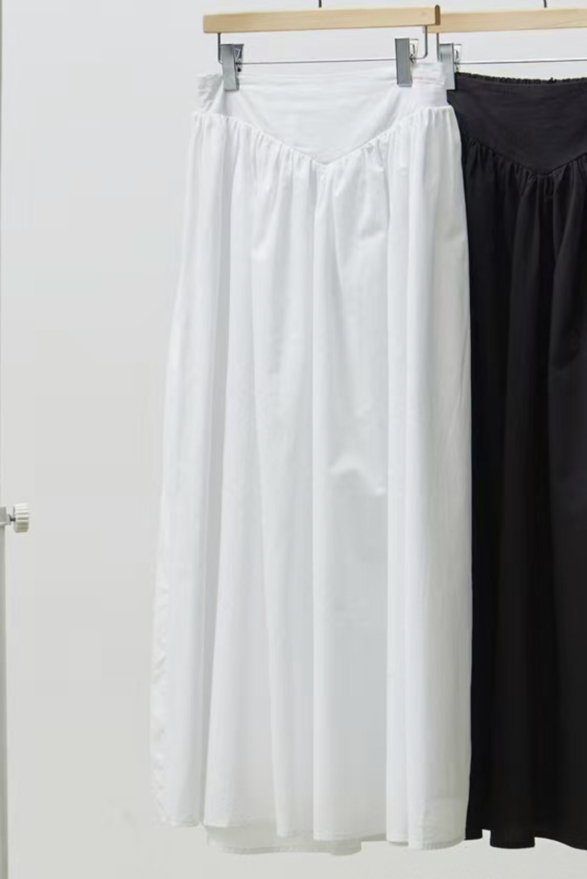 PLATFORM東大門實拍女裝新品25春夏推薦人氣真品休閑時尚長裙OPENRUN長裙圖色1