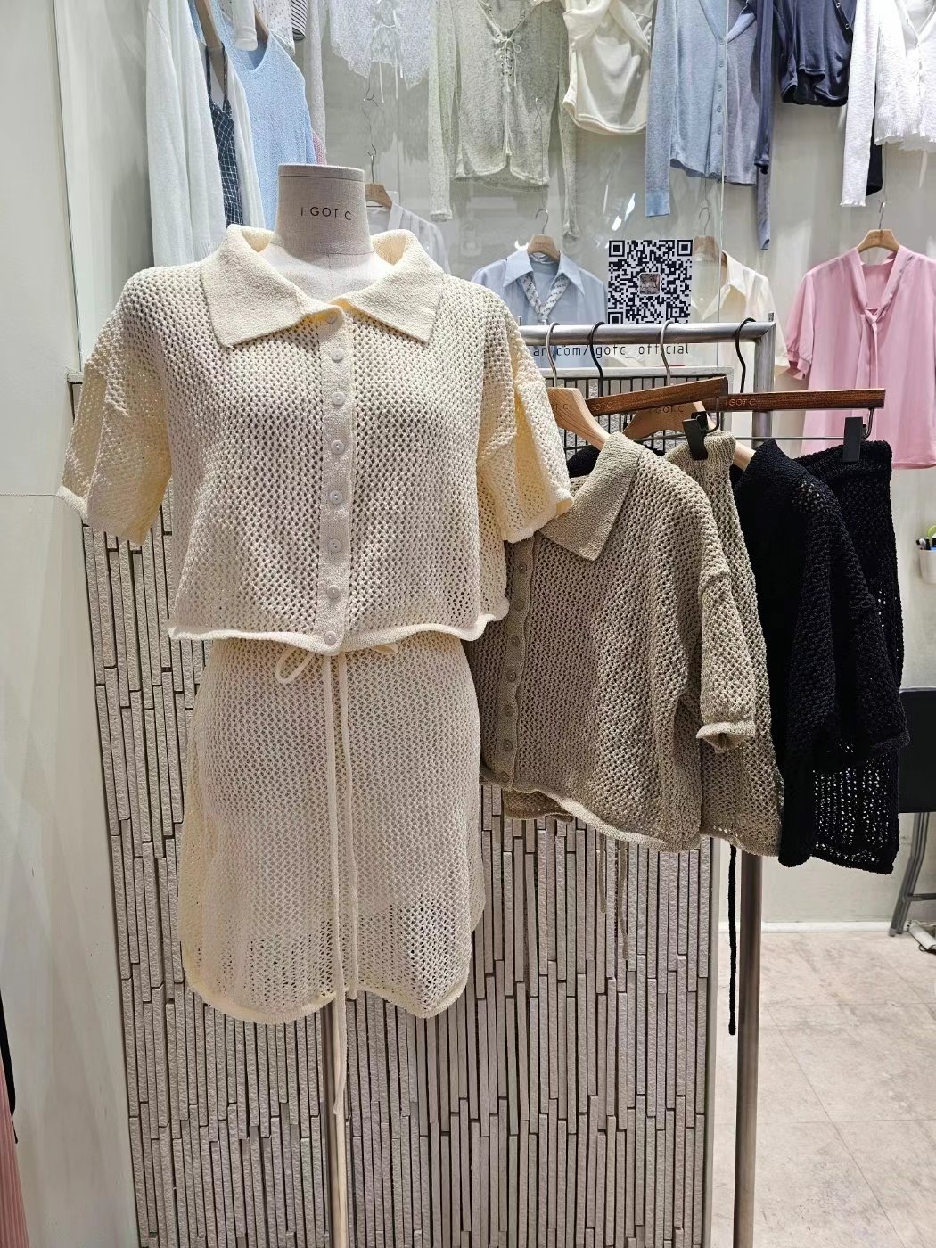 IGOTC-아가씨-T東大門實拍女士新品推薦真品25春夏套裝套裝IGOTC-아가씨-T套裝