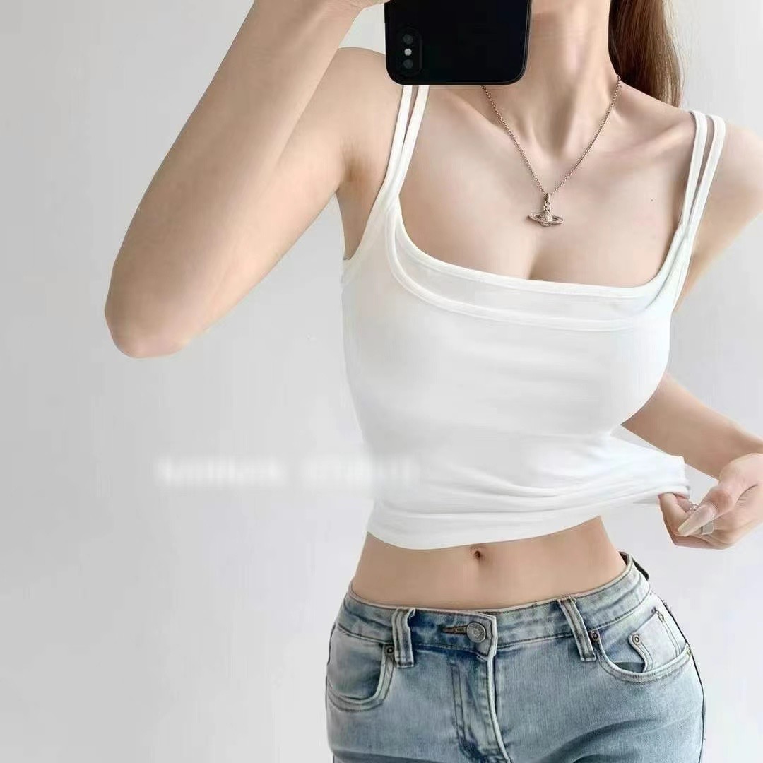IGOTC-아가씨-T韓國直郵女裝新款推薦真品職業時尚吊帶背心IGOTC-아가씨-T吊帶/背心圖色1