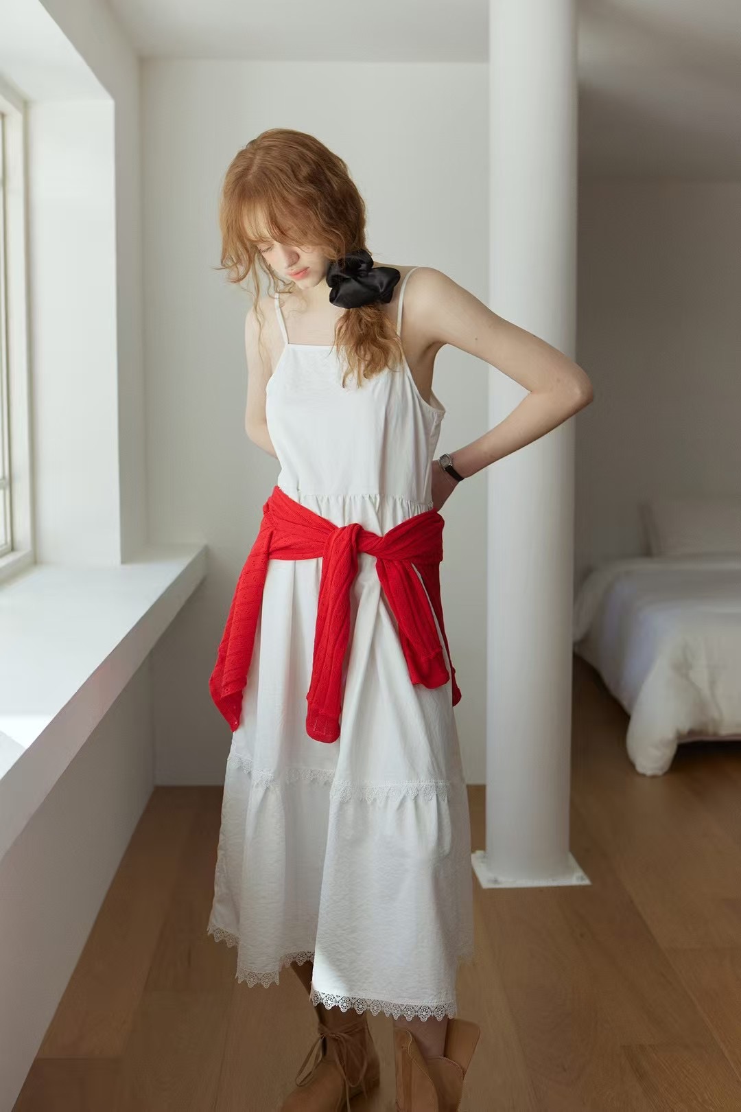 PLATFORM東大門實拍女士新品時尚熱賣真品休閑推薦職業連衣裙OPENRUN連衣裙