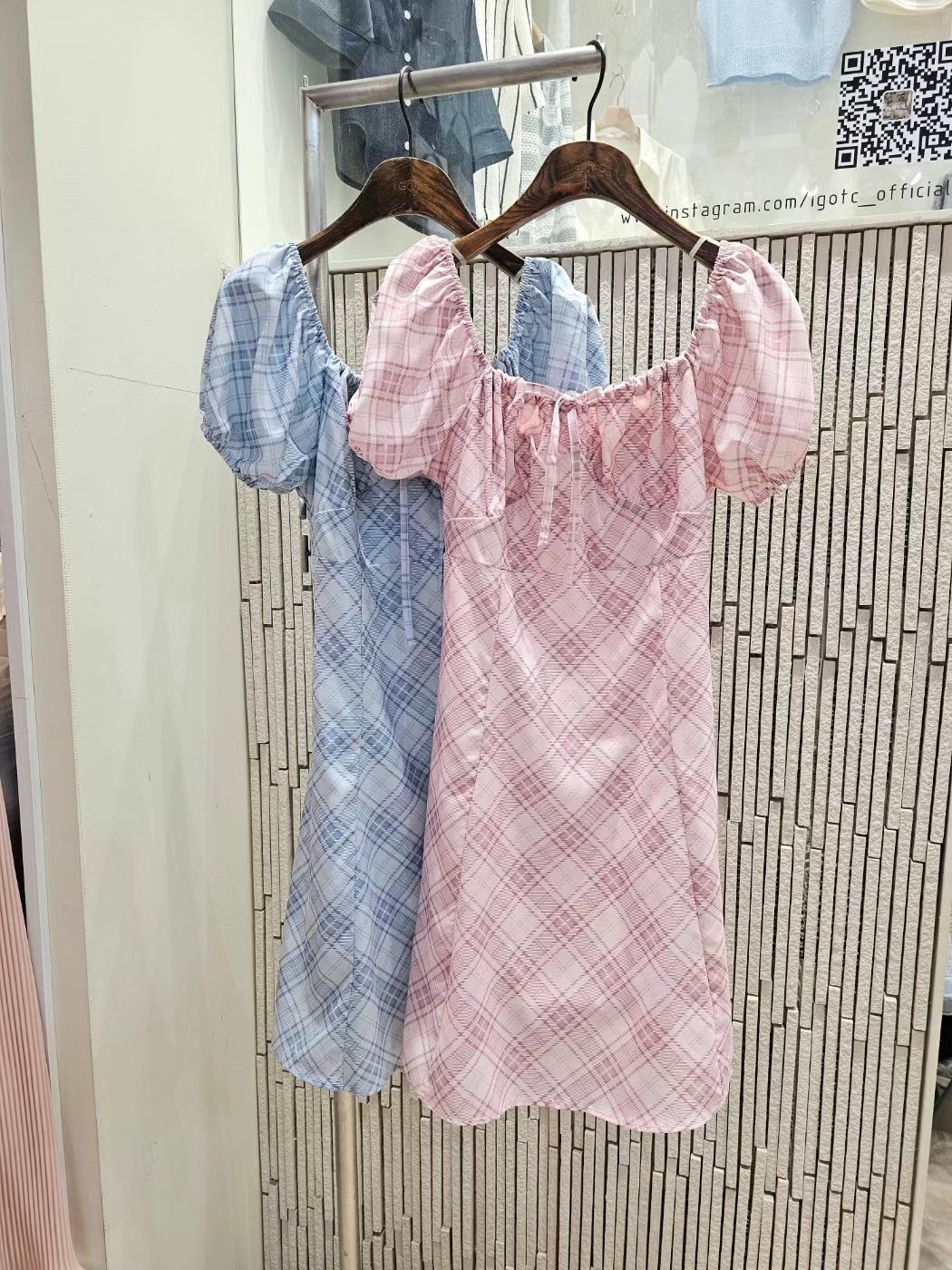 IGOTC-아가씨-T韓國直郵女士新款真品熱賣推薦時尚連衣裙IGOTC-아가씨-T連衣裙