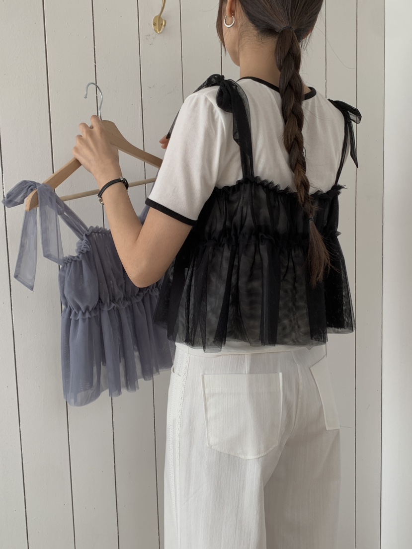 RE:OPENING韓國直郵女裝新款熱賣25春夏推薦休閑真品吊帶背心RE:OPENING吊帶/背心