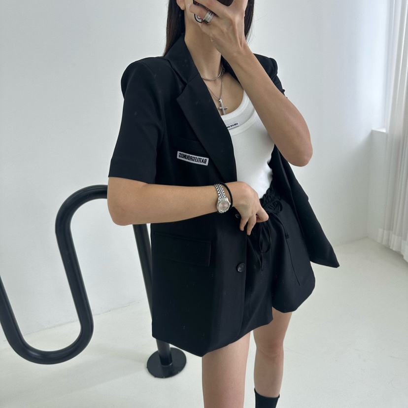 SOUIT東大門代購女士新品時尚推薦熱賣人氣職業25春夏真品短褲SOUIT by mabel-L短褲