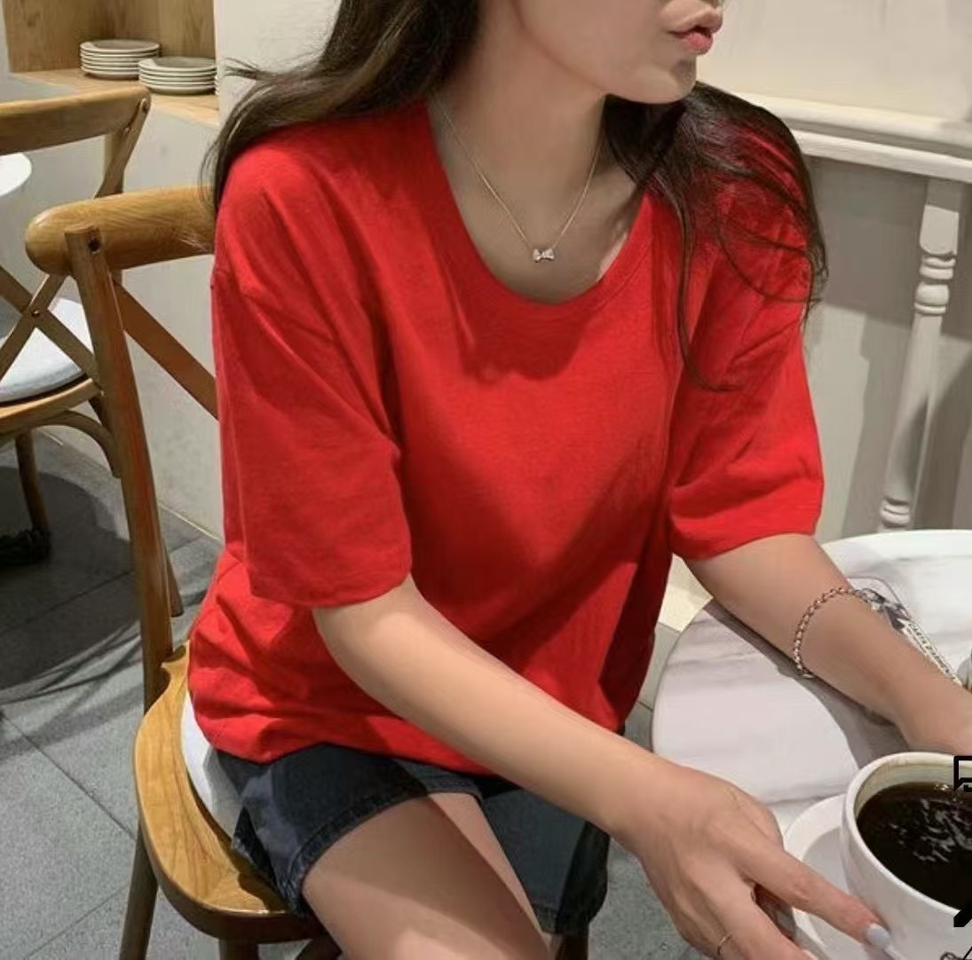 DECEMBER-디셈버-T東大門實拍女裝新品25春夏休閑時尚T恤DECEMBERT恤