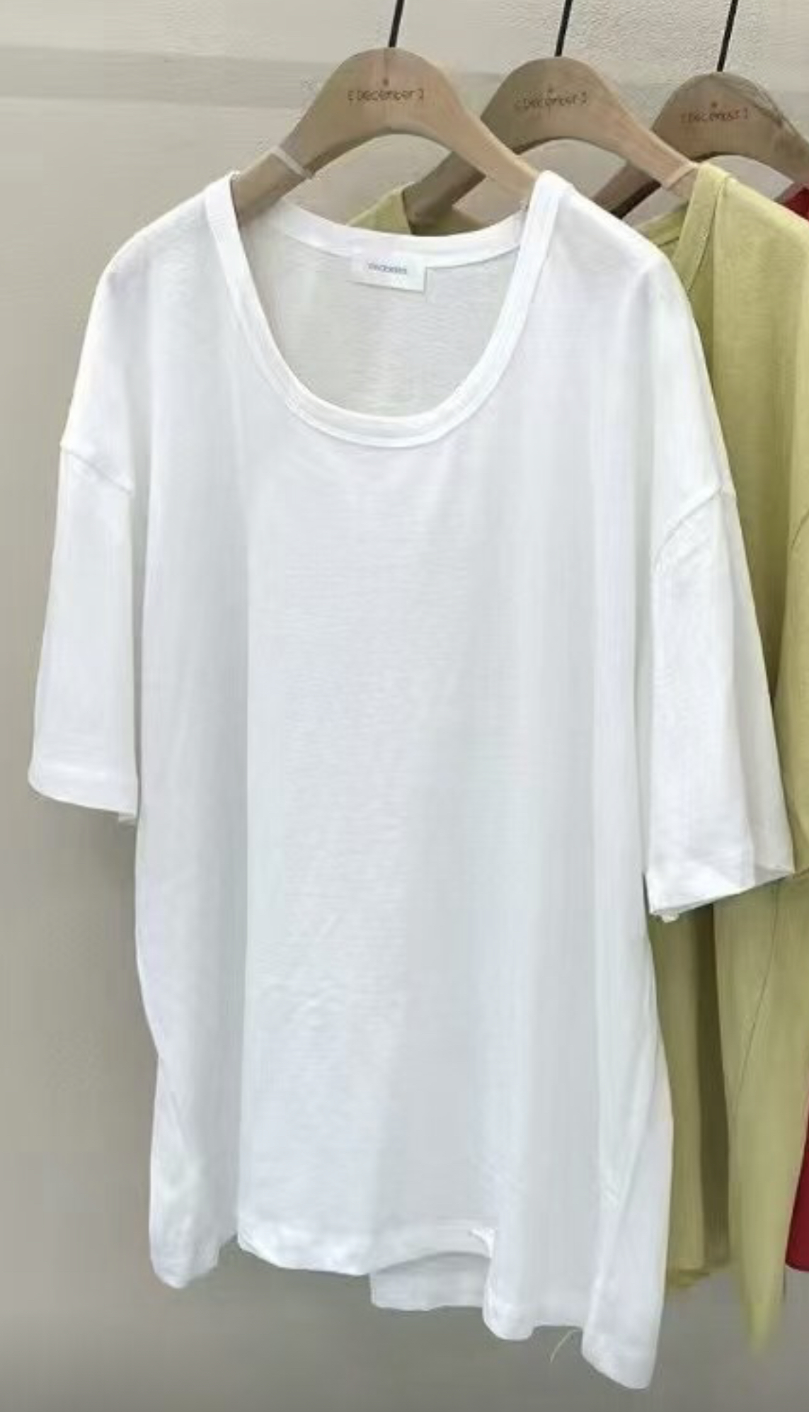 DECEMBER-디셈버-T東大門實拍女裝新品25春夏休閑時尚T恤DECEMBERT恤