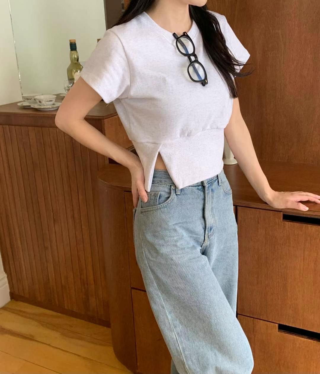 JAYDOC東大門實拍女裝新品25春夏真品推薦休閑職業時尚人氣T恤JAYDOCT恤