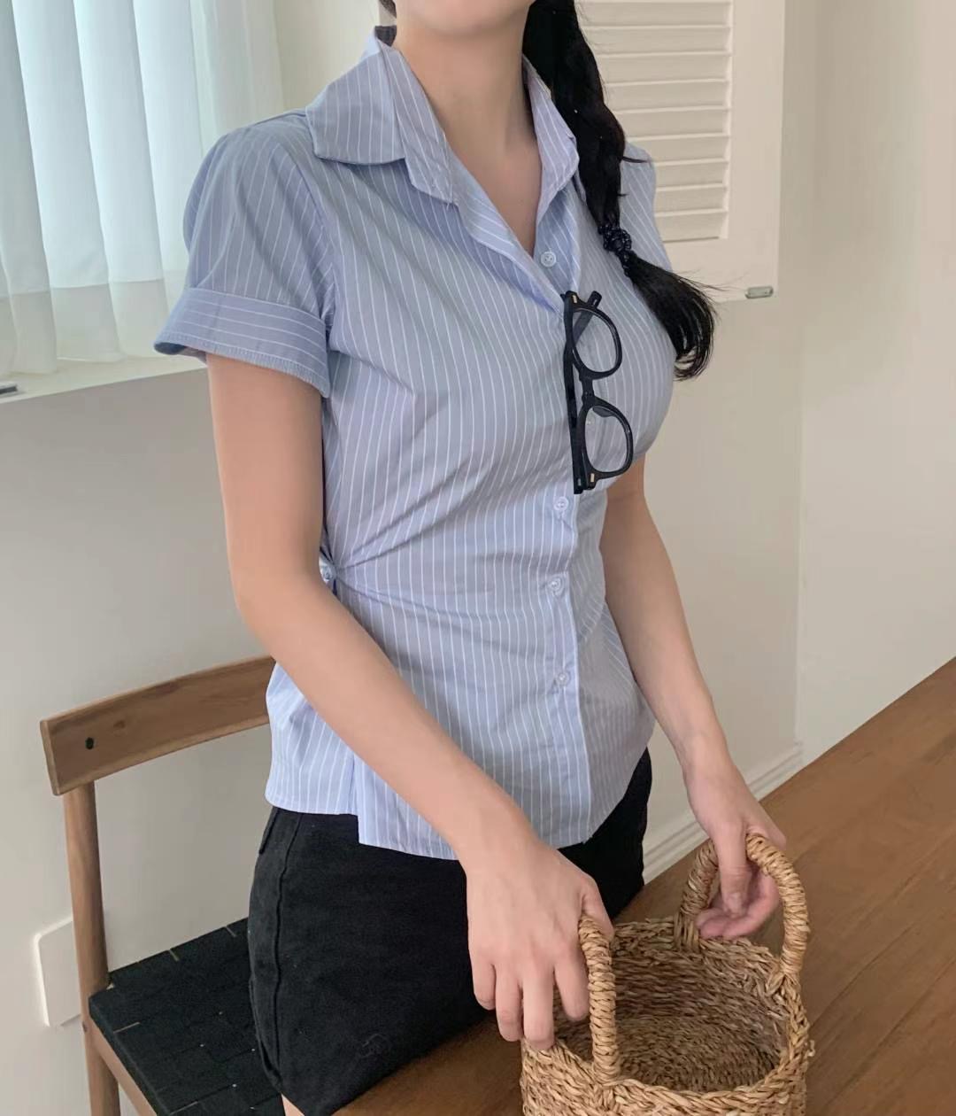 JAYDOC韓國直郵女裝新品人氣真品時尚熱賣25春夏襯衫蕾絲衫JAYDOC襯衫/蕾絲衫