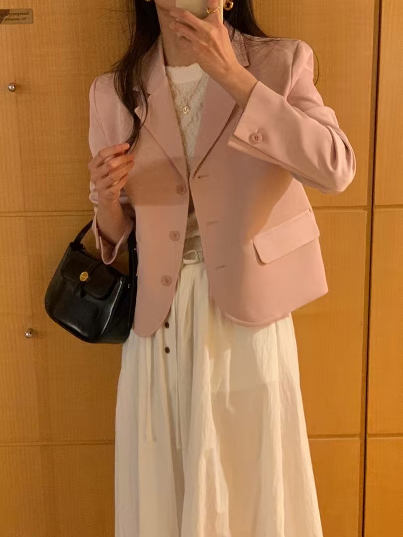 JUNO東大門實拍女士新款25春夏推薦時尚熱賣休閑人氣職業夾克JUNO夾克