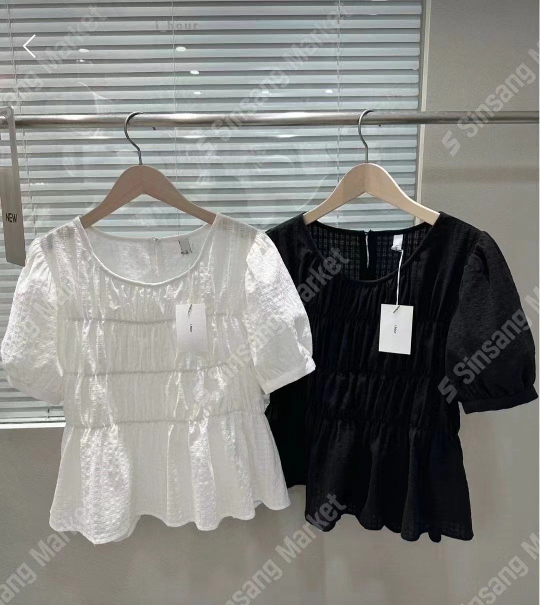 I_HOUR韓國㊣直郵東大門代購女裝新品推薦休閑人氣襯衫蕾絲衫i hour襯衫/蕾絲衫