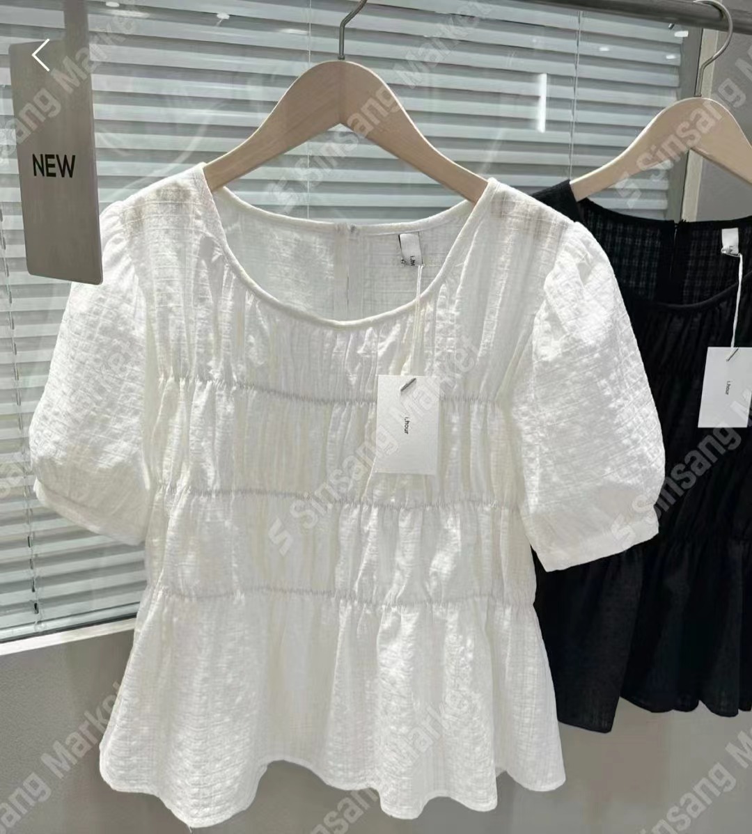 I_HOUR韓國㊣直郵東大門代購女裝新品推薦休閑人氣襯衫蕾絲衫i hour襯衫/蕾絲衫