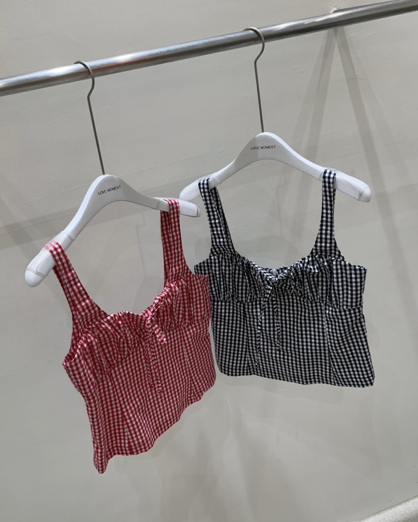LOVE MOMENT韓國直郵㊣女裝新品25春夏熱賣時尚推薦吊帶背心LOVE MOMENT吊帶/背心