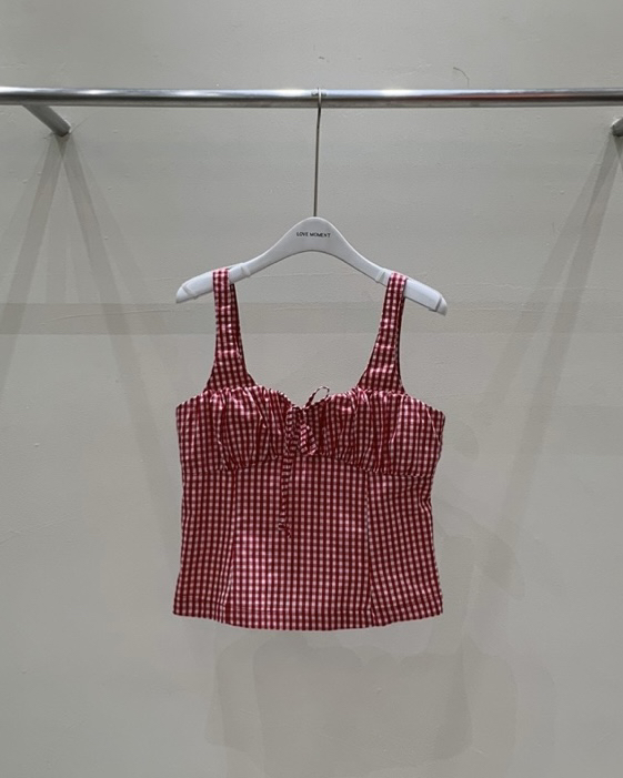 LOVE MOMENT韓國直郵㊣女裝新品25春夏熱賣時尚推薦吊帶背心LOVE MOMENT吊帶/背心圖色1