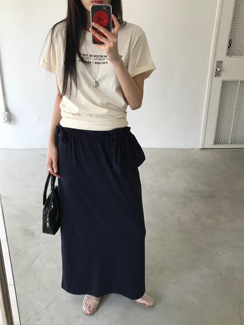 ESCHER直郵韓國代購㊣女裝新品人氣推薦熱賣長裙含小包口袋ESCHER長裙
