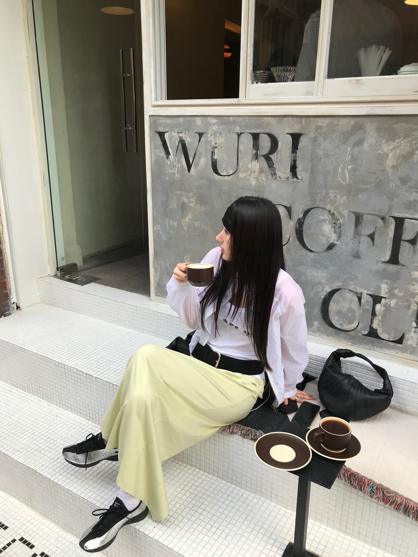 ESCHER直郵韓國代購㊣女裝新品人氣推薦熱賣長裙含小包口袋ESCHER長裙