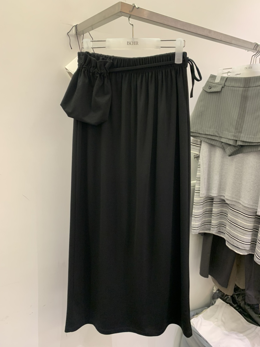 ESCHER直郵韓國代購㊣女裝新品人氣推薦熱賣長裙含小包口袋ESCHER長裙圖色3
