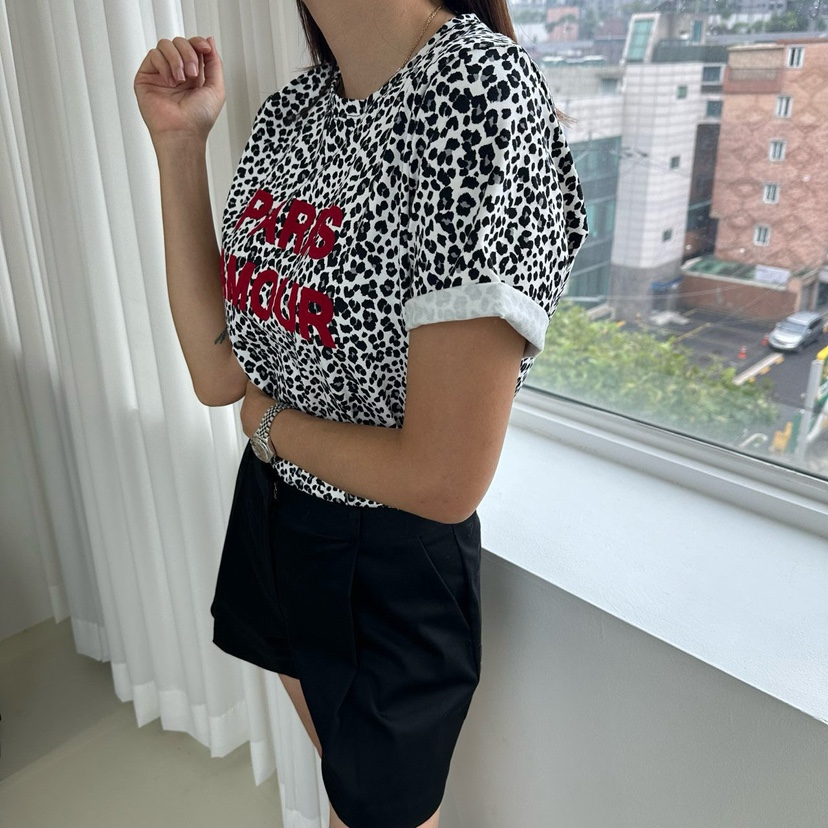 SOUIT直郵韓國代購㊣女裝新款人氣推薦休閑時尚熱賣25春夏T恤SOUIT by mabel-LT恤