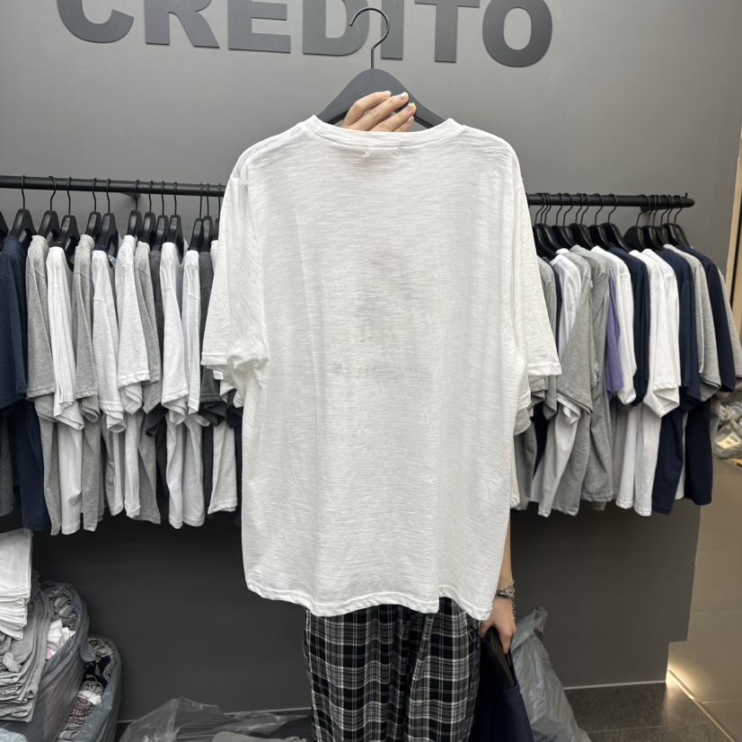 CREDITO直郵韓國代購㊣女裝新品時尚25春夏人氣休閑推薦T恤CREDITOT恤