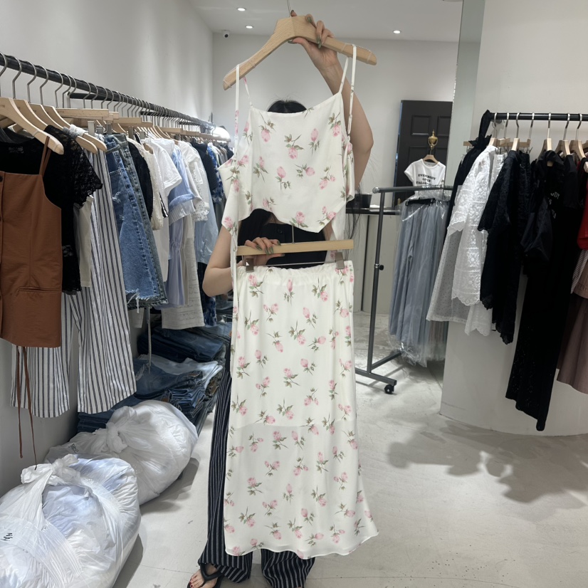 BAGUETTE韓國直郵㊣東大門實拍女裝新款熱賣人氣推薦套裝套裝BAGUETTE套裝