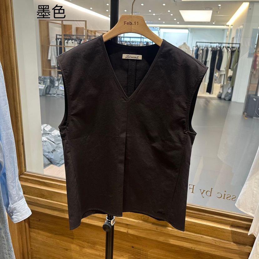 FEBRUARY 11韓國㊣直郵東大門代購女裝新品時尚吊帶背心V領FEBRUARY11吊帶/背心圖色2