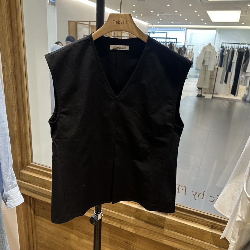 FEBRUARY 11韓國㊣直郵東大門代購女裝新品時尚吊帶背心V領FEBRUARY11吊帶/背心圖色3