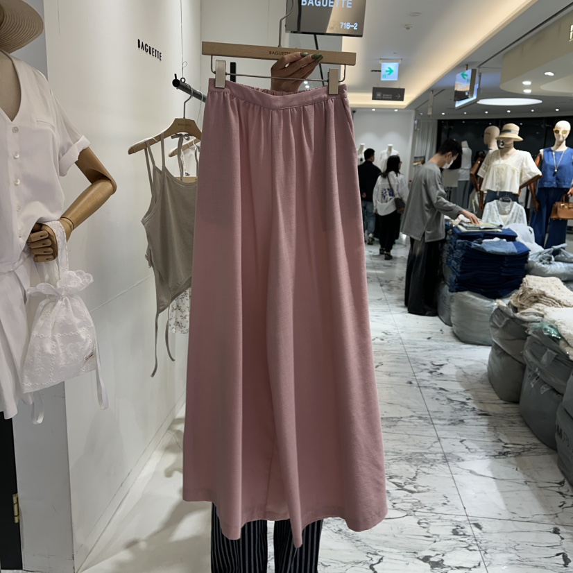 BAGUETTE直郵韓國代購㊣女裝新品休閑時尚25春夏熱賣休閑褲BAGUETTE休閑褲圖色2