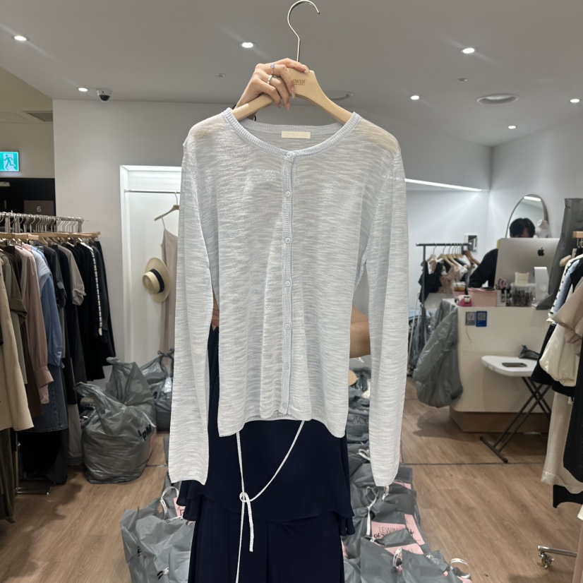 LEWIN直郵韓國代購㊣女裝新款休閑時尚熱賣人氣推薦針織衫開衫LEWIN針織衫圖色4