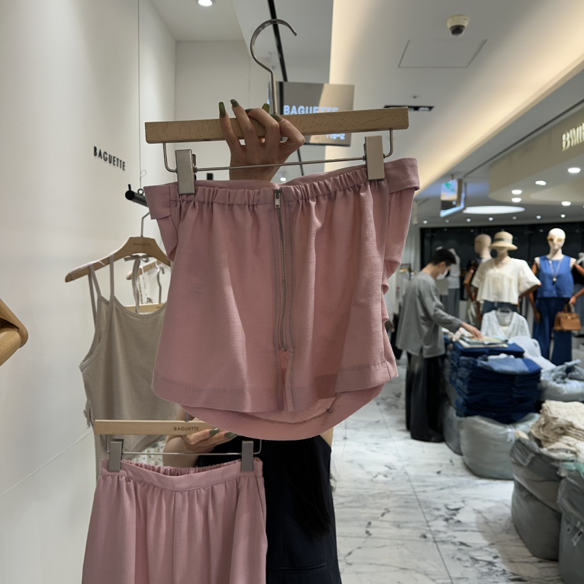 BAGUETTE東大門代購女裝新品推薦25春夏人氣真品熱賣吊帶背心BAGUETTE吊帶/背心