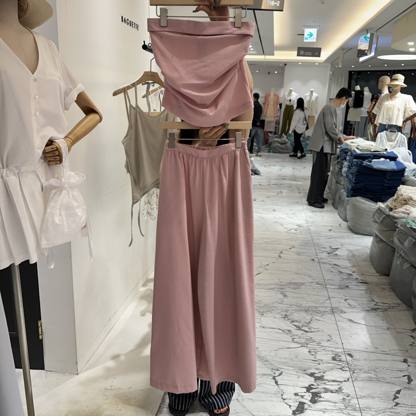 BAGUETTE韓國代購女士新款25春夏推薦人氣時尚休閑真品套裝BAGUETTE套裝