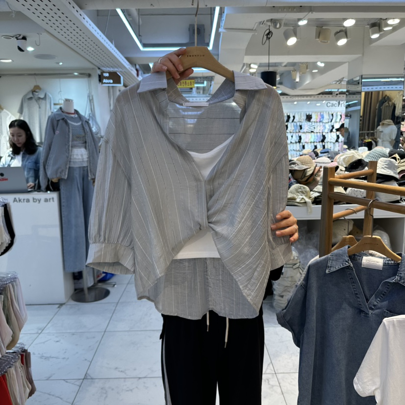 2MORROW韓國代購女士新品真品25春夏時尚休閑熱賣推薦人氣套裝2MORROW套裝圖色2